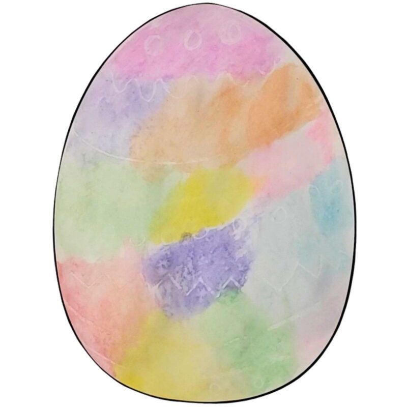 Salt Painting Egg Easter Craft & Activity Box