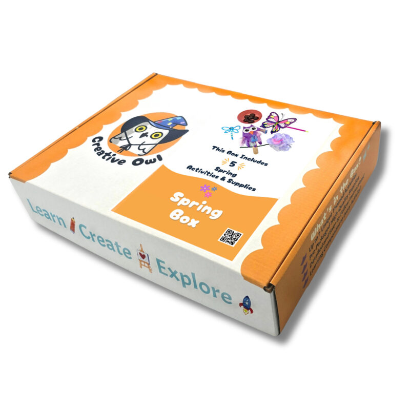 Kid's Spring-Themed Arts and Crafts Box Kid's Spring-Themed Arts and Crafts Box