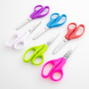 596f6207a2628456ef5b34f8242ef9f06c197e0e384675ea2ce74773e19cf4d4 School Scissors 5" Blunt Tip