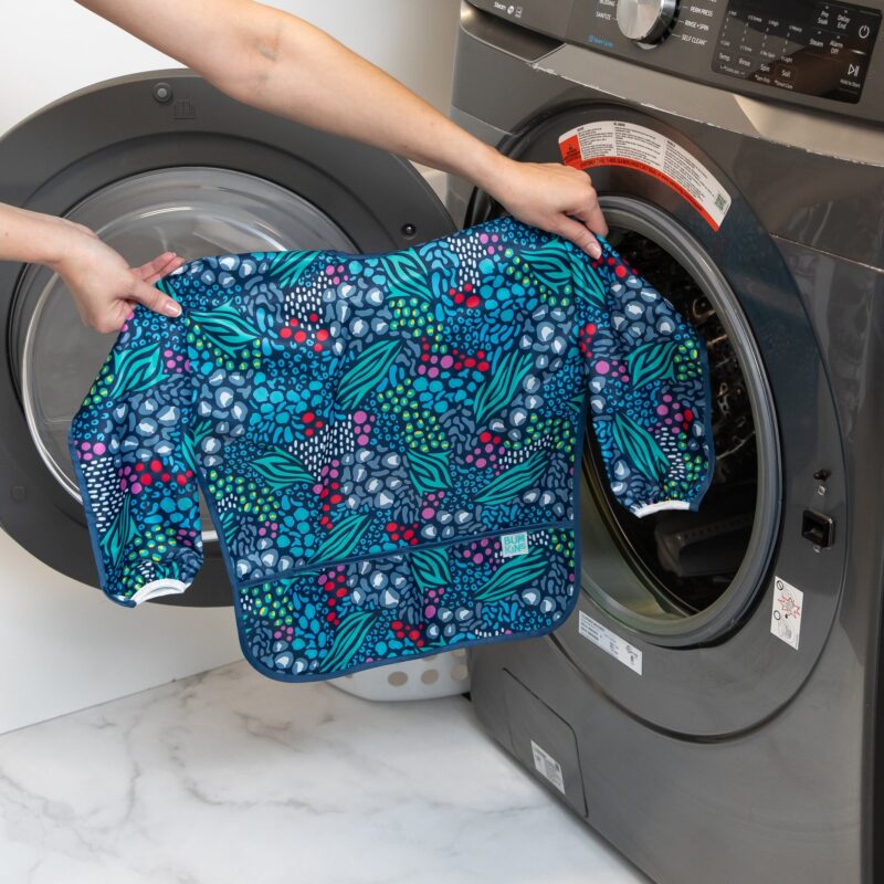 Bumkins Long-Sleeved Art Smock: Animal Prints